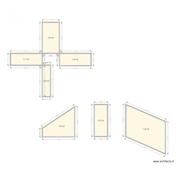 mazabraud cage. Plan de 0 pièce et 0 m2