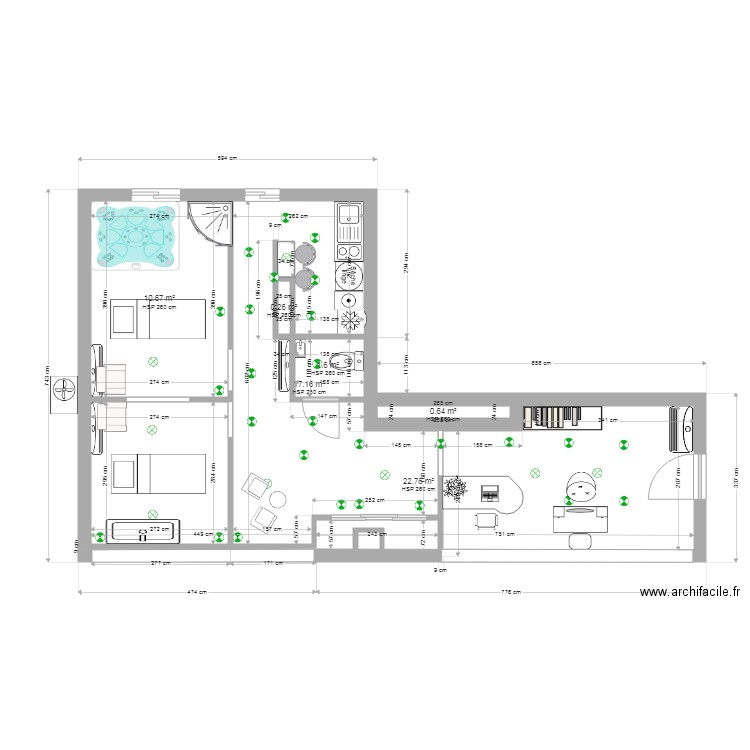 ENSO maison de beaute. Plan de 0 pièce et 0 m2