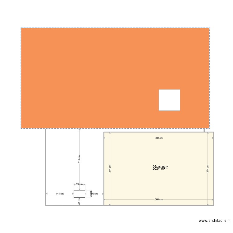 Facade SUD EST FINAL. Plan de 0 pièce et 0 m2