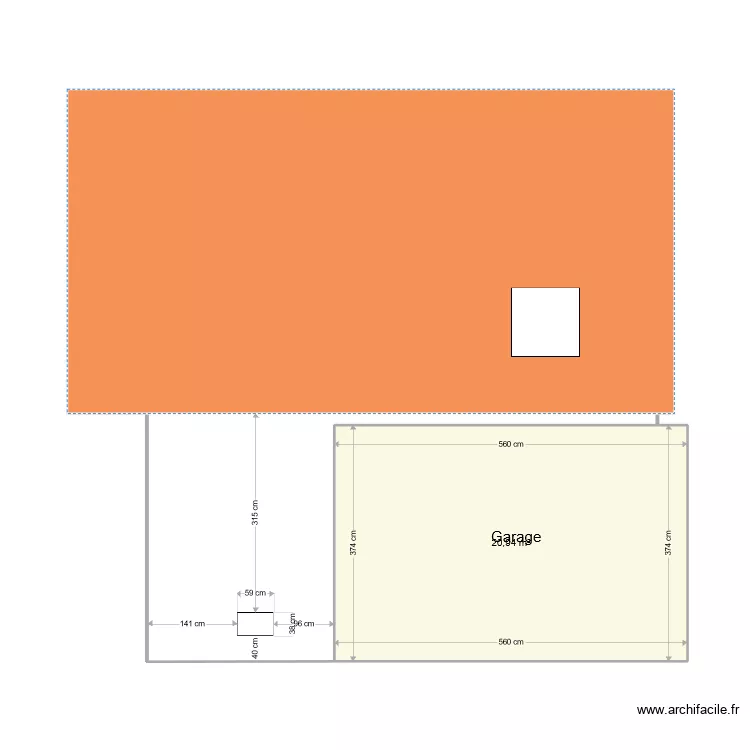 Facade SUD EST FINAL. Plan de 