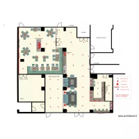 Hotel AZ - Reception et Salle de Petit D&eacute;jeuner