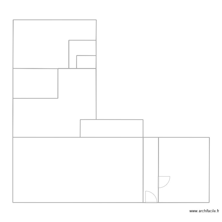 Phil 1. Plan de 1 pièce et 53 m2