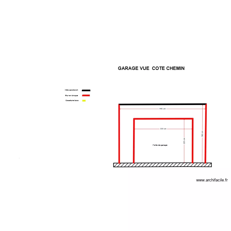 Garage W1. Plan de Garage W1. Plan de