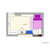 CHAMBRE MARWA PLAN 2