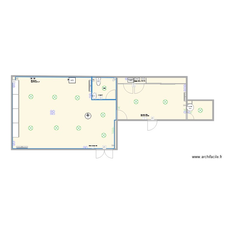 cellule commerciale ssa 2. Plan de 0 pièce et 0 m2