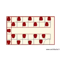 salle rouge v fauteuil