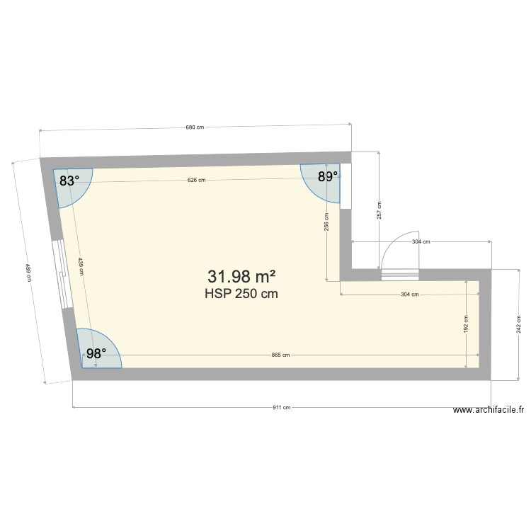 LA CIVETTE. Plan de 0 pièce et 0 m2