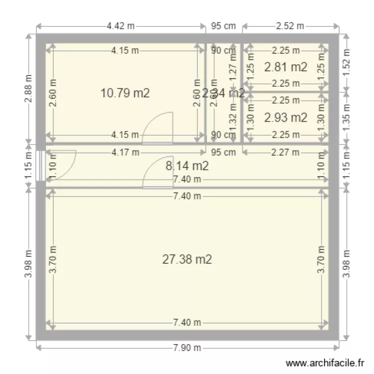 local. Plan de 