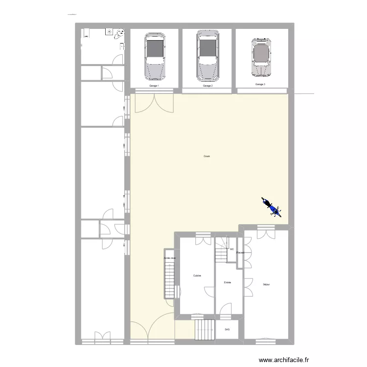 Mallek EXTERIEUR. Plan de 