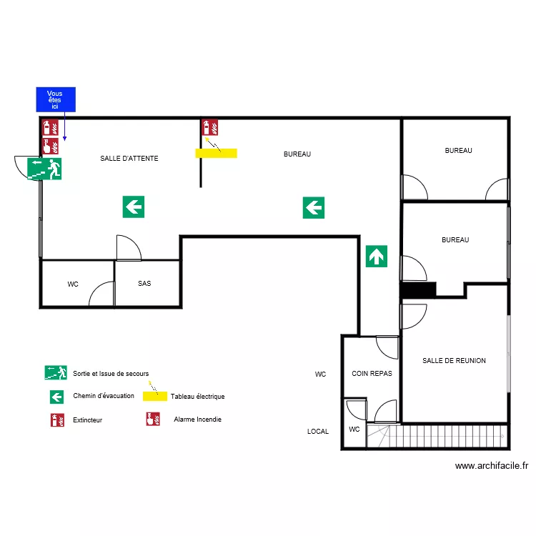 NESTENN PLAN EVACUATION. Plan de NESTENN PLAN EVACUATION. Plan de