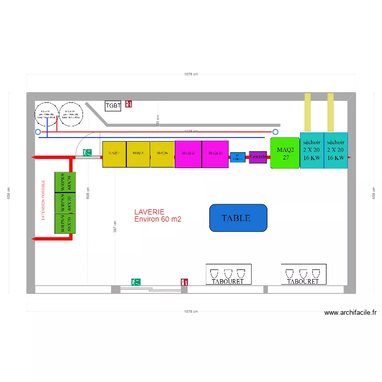 PLAN SYLIRA BONNIOT DE FLEURAC 72000. Plan de 