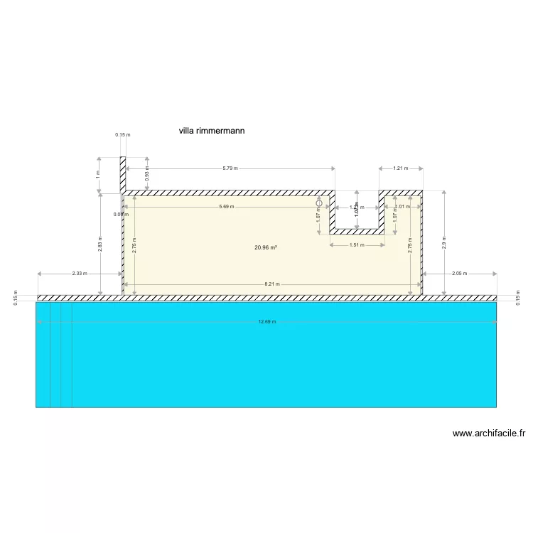 villa rimmermann ouemo. Plan de villa rimmermann ouemo. Plan de