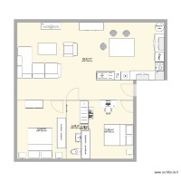 appartement BSM plan Numero 1