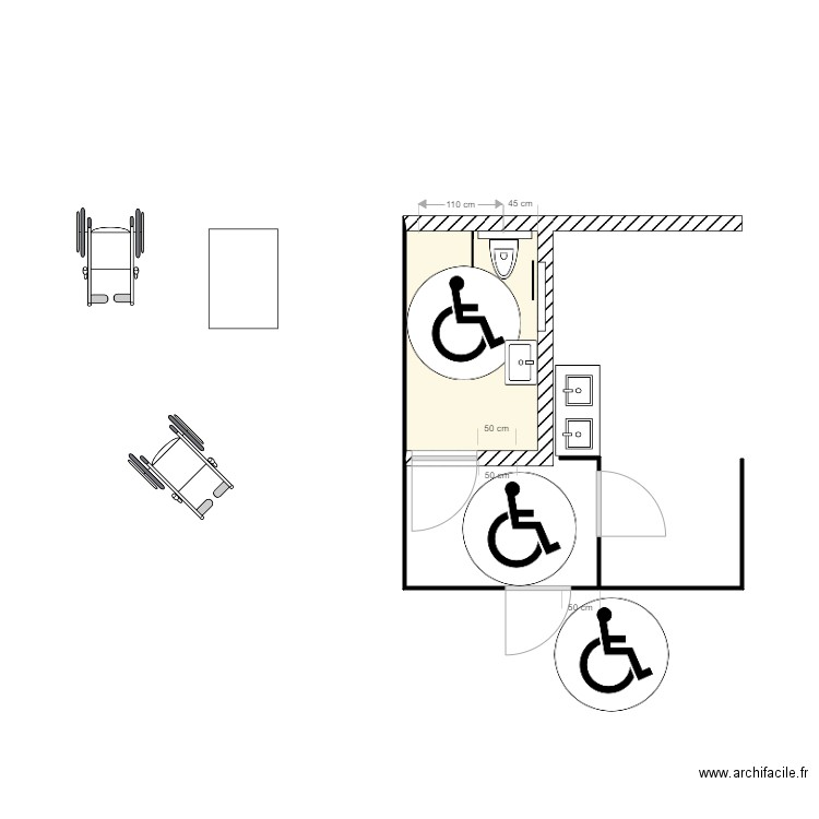 AC Gemappe WC. Plan de 0 pièce et 0 m2