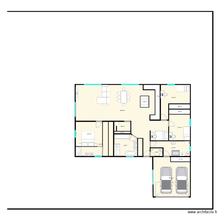 Maison Néolia 4 pans L. Plan de 0 pièce et 0 m2