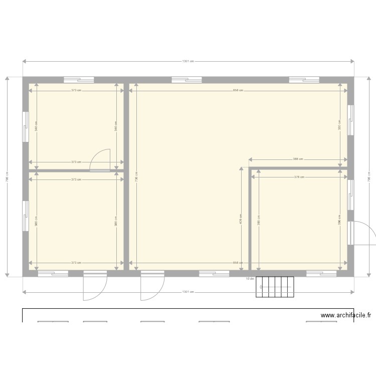 archive RDC esquisse. Plan de 0 pièce et 0 m2