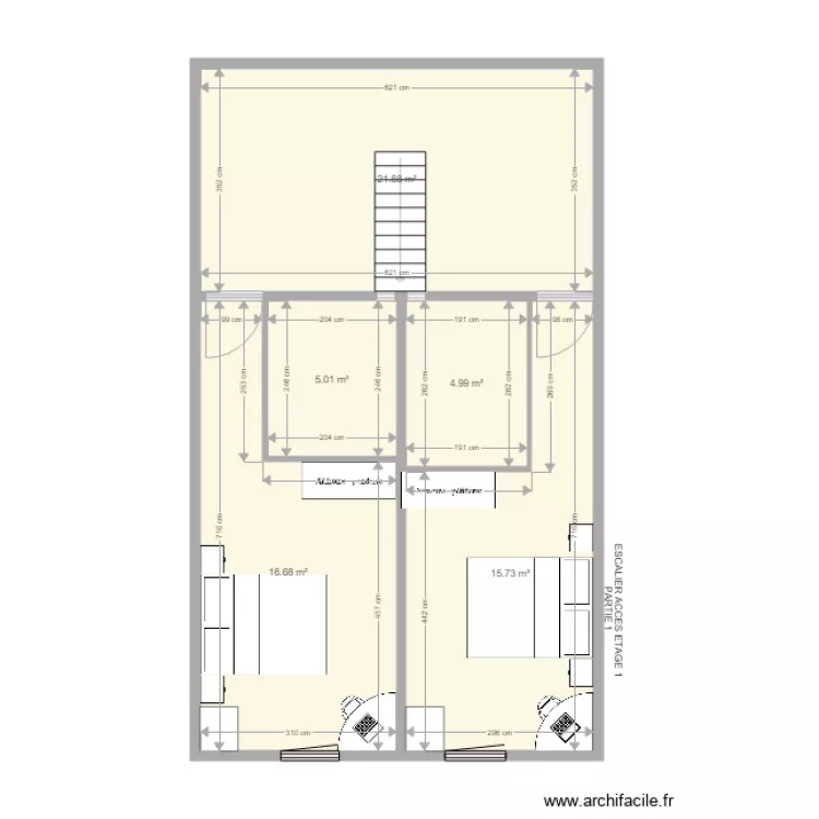 2EME ETAGE PARTIE 4. Plan de 2EME ETAGE PARTIE 4. Plan de