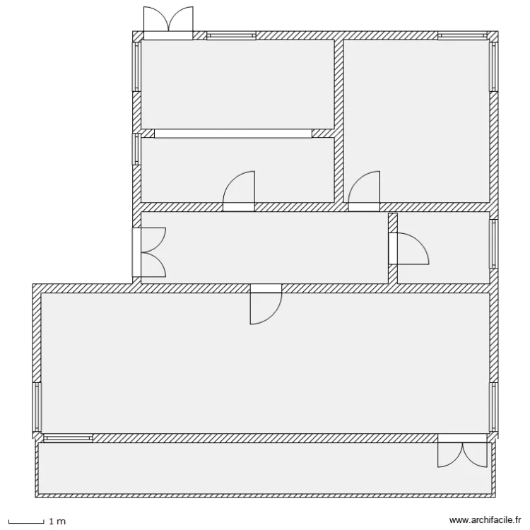 1er &eacute;tage. Plan de 