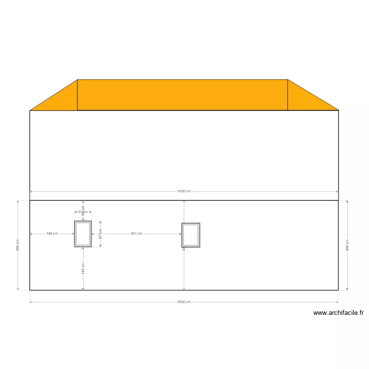 FACFADE EST. Plan de 