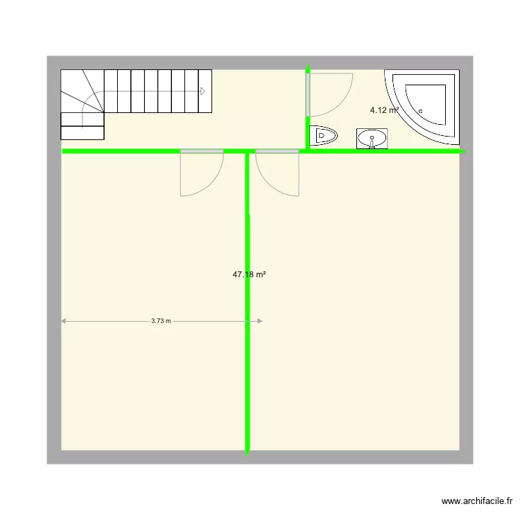 plan etage Damien . Plan de plan etage Damien . Plan de