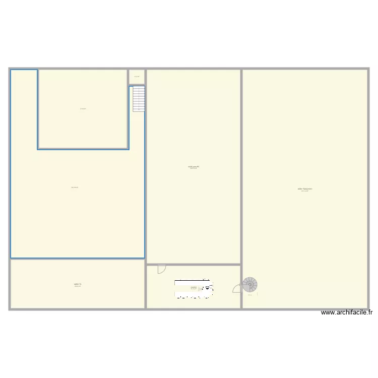 salle reunion. Plan de 