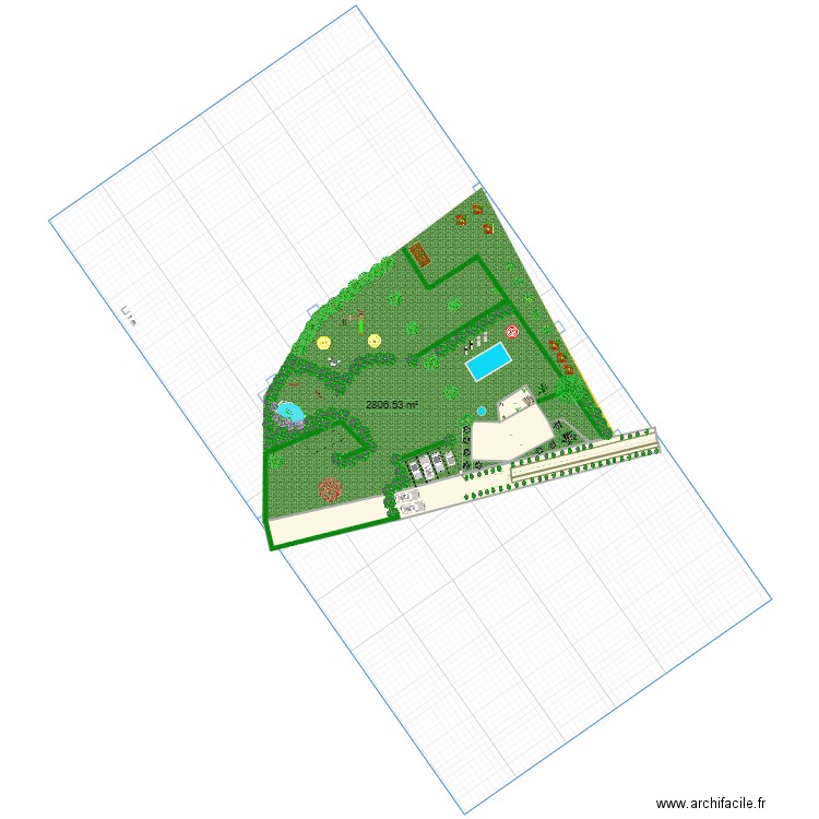 Romery achat de terrain. Plan de 0 pièce et 0 m2