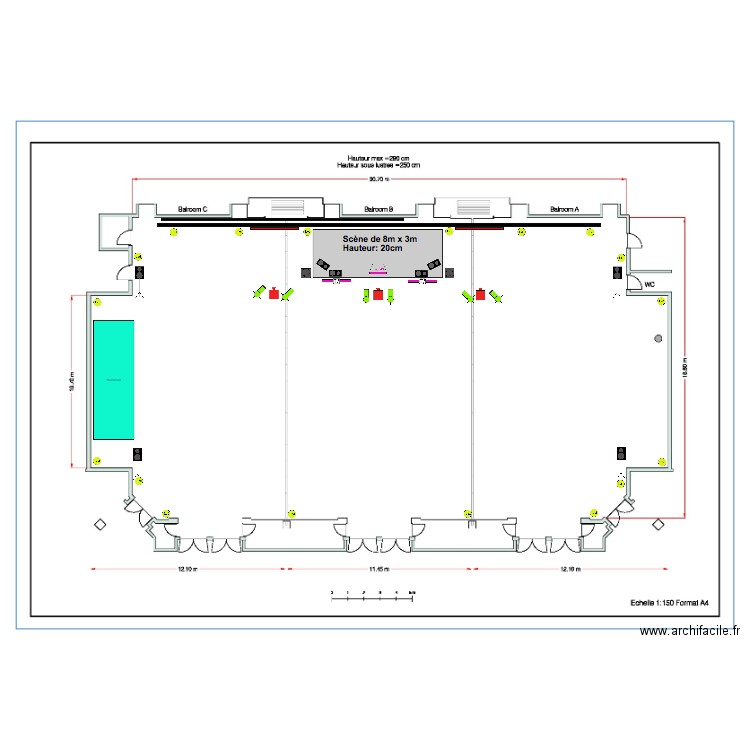 Kempinski Real Events Juillet 2019. Plan de 0 pièce et 0 m2