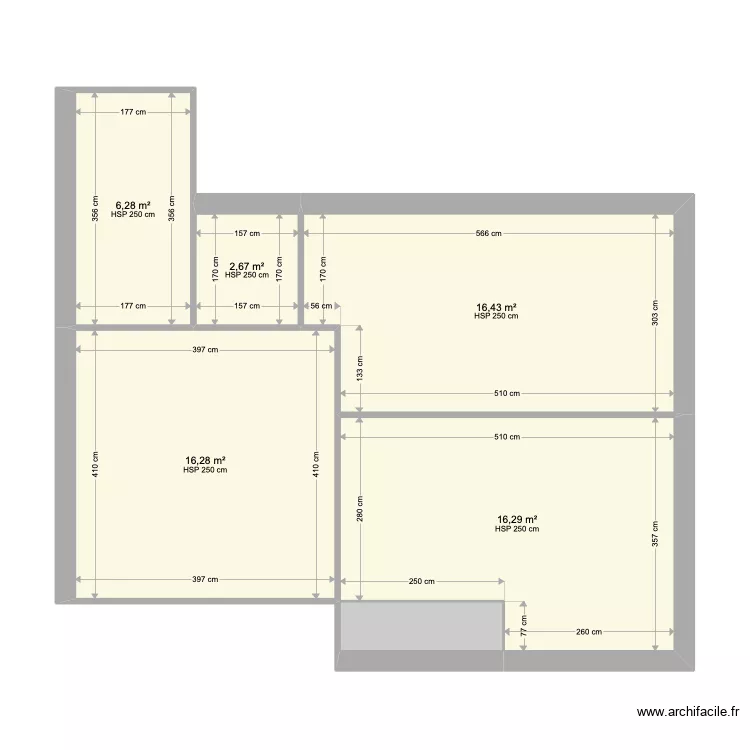 Appartement R+2 1. Plan de 