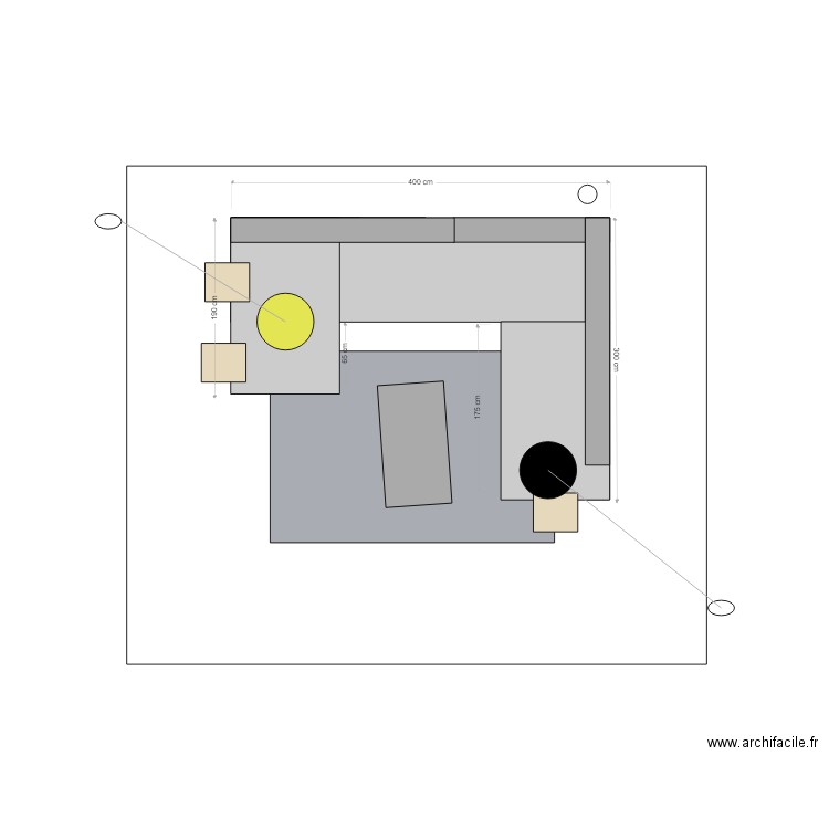 CANAPE SALON DEROO . Plan de 0 pièce et 0 m2