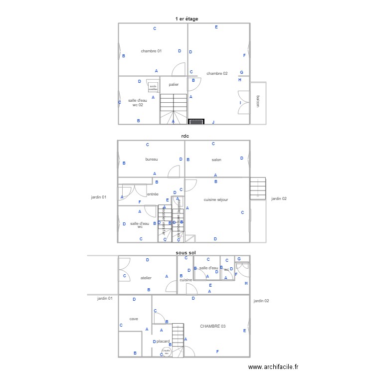 indivision julliot ducouretPLOMB. Plan de 0 pièce et 0 m2