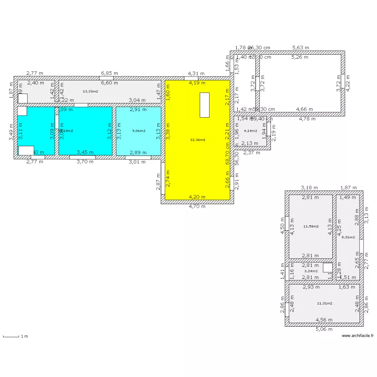 maisonarchi. Plan de 