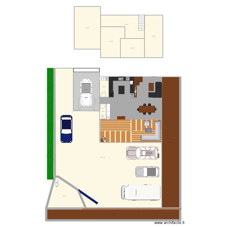 aaa. Plan de 15 pièces et 503 m2