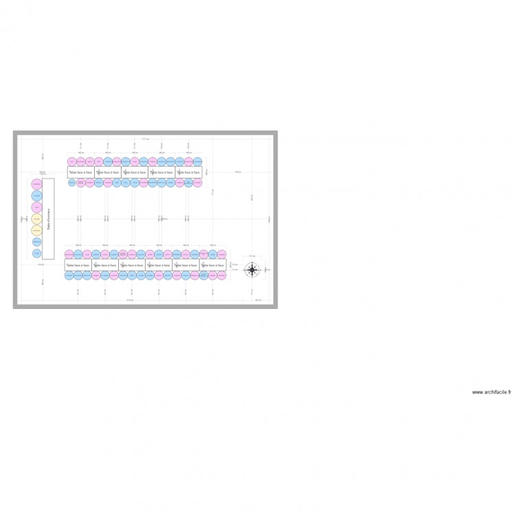 PLAN MARIAGE. Plan de 1 pièce et 195 m2