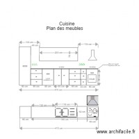 cuisine plan des meubles Electricité