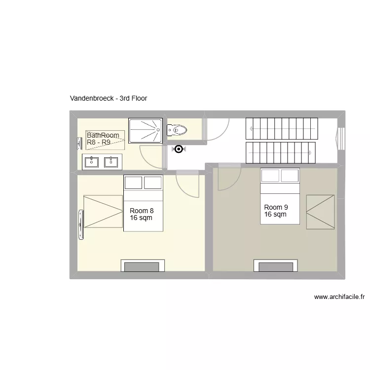 Vandenbroeck. Plan de 