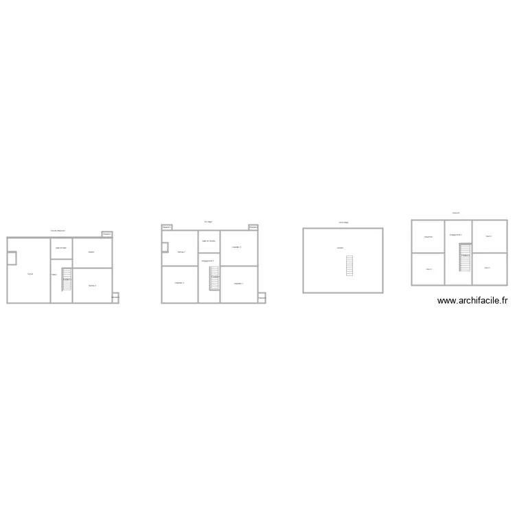 montherm&eacute; de gaulle. Plan de 