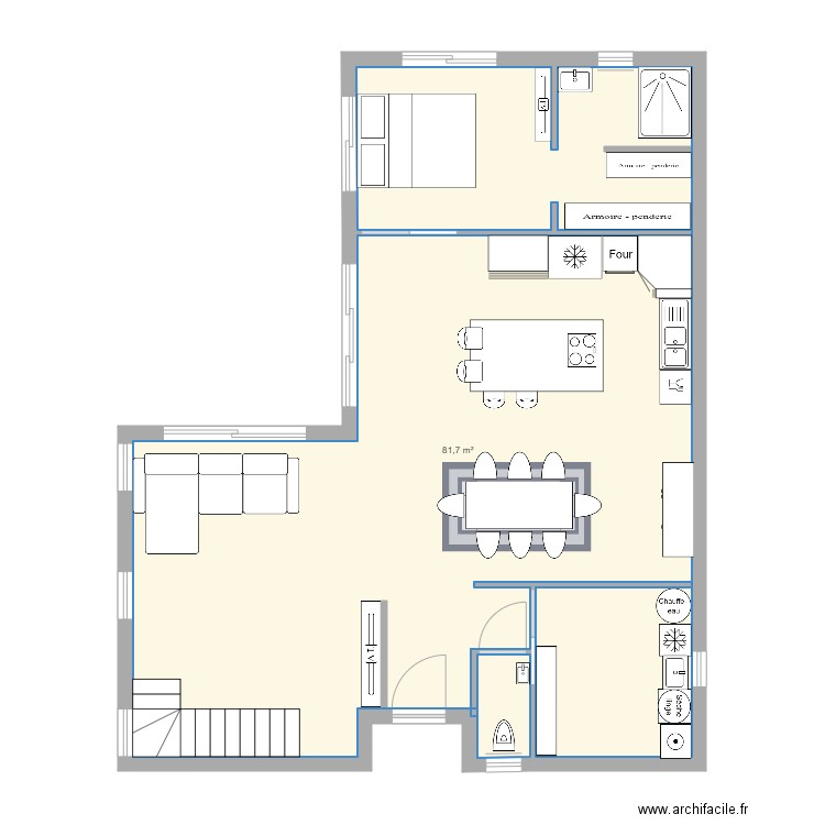 maison2. Plan de 0 pièce et 0 m2