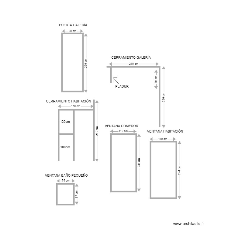 ALBERT GOMEZ. Plan de 0 pièce et 0 m2