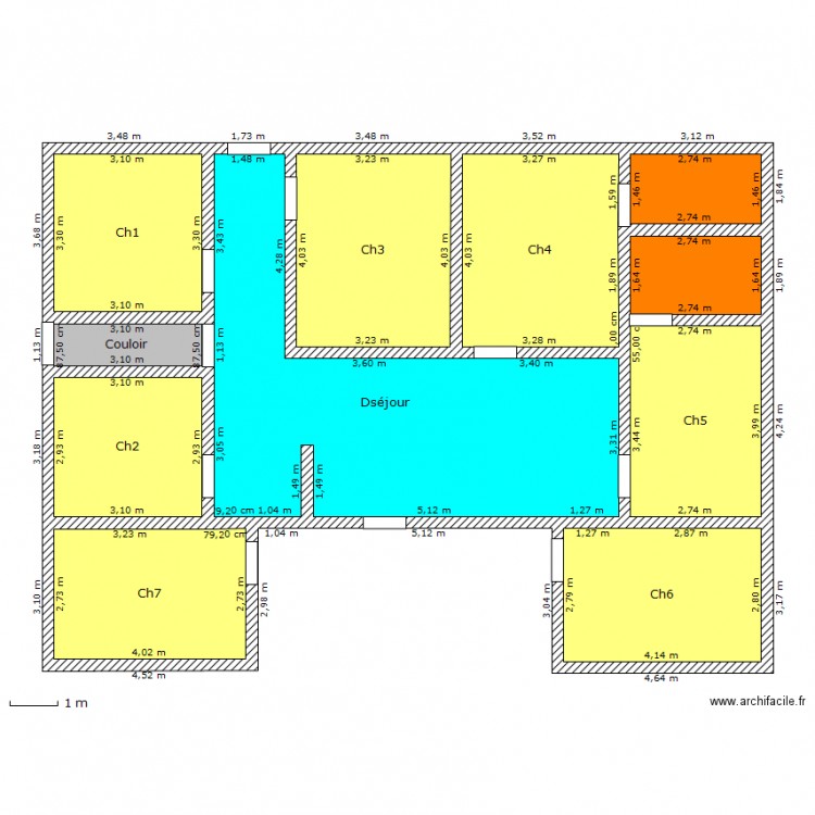 plan1. Plan de 0 pièce et 0 m2