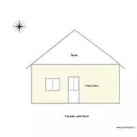 fa&ccedil;ade cot&eacute; nord
