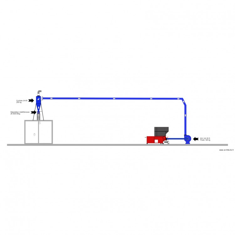 Leclerd Moulin. Plan de 0 pièce et 0 m2