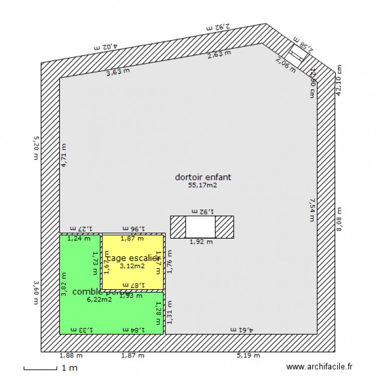 plan maison 2e. Plan de 0 pièce et 0 m2