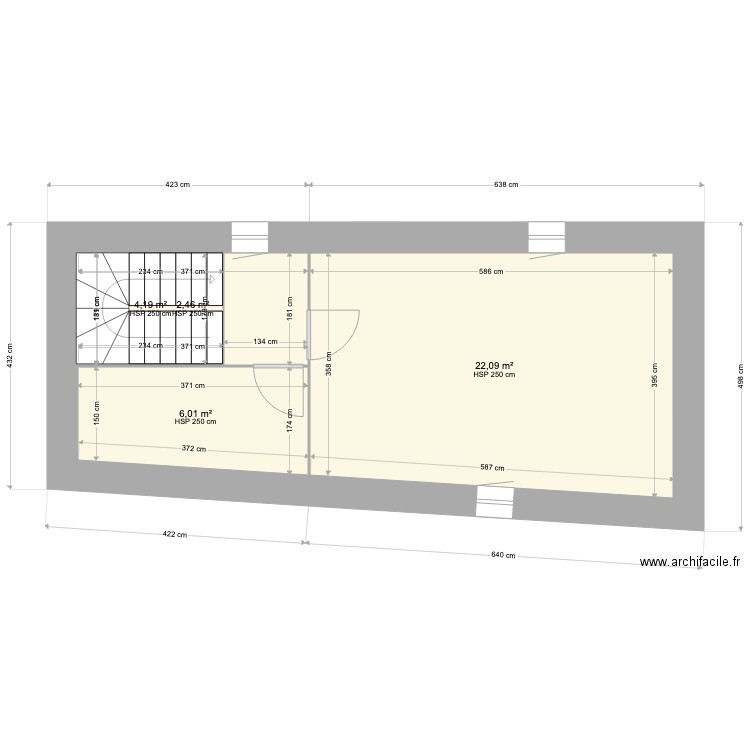 OFFICE TOURISME LFF. Plan de 11 pièces et 112 m2