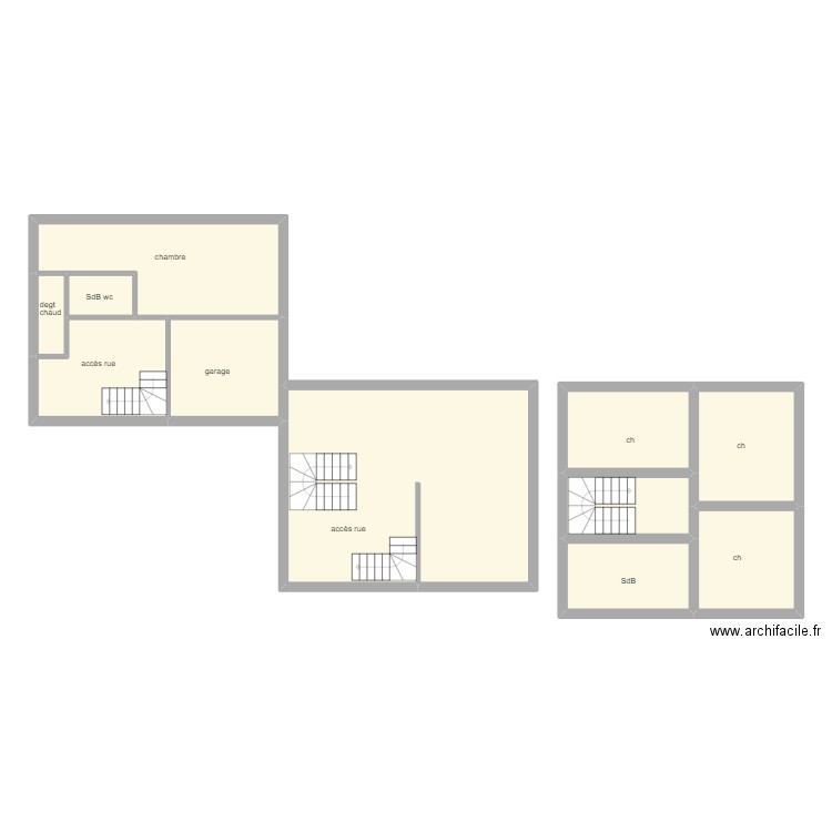 CROSNIER. Plan de 0 pièce et 0 m2