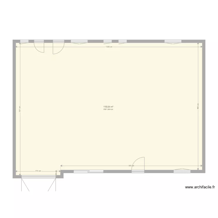 PLAN MAISON VENDEE RDC. Plan de 