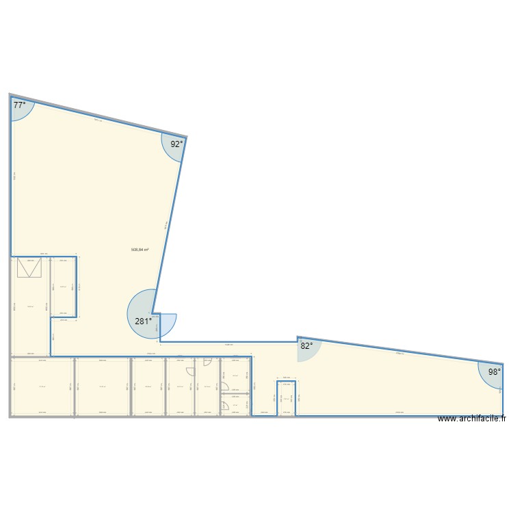 Granja terreno com casas 2021. Plan de 0 pièce et 0 m2