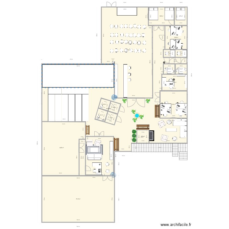 Plan village. Plan de 0 pièce et 0 m2