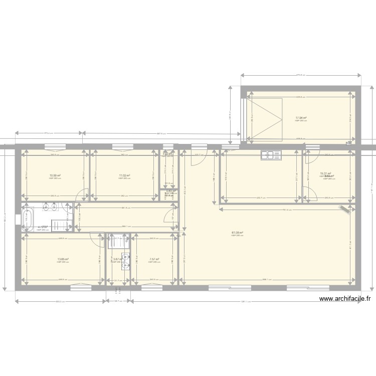 maison1. Plan de 0 pièce et 0 m2