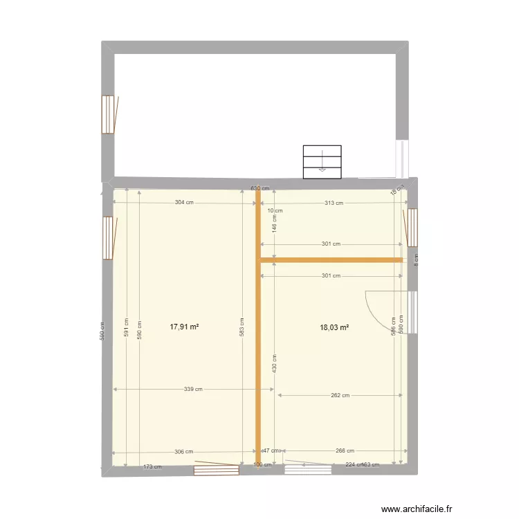 petite maison P-20. Plan de 