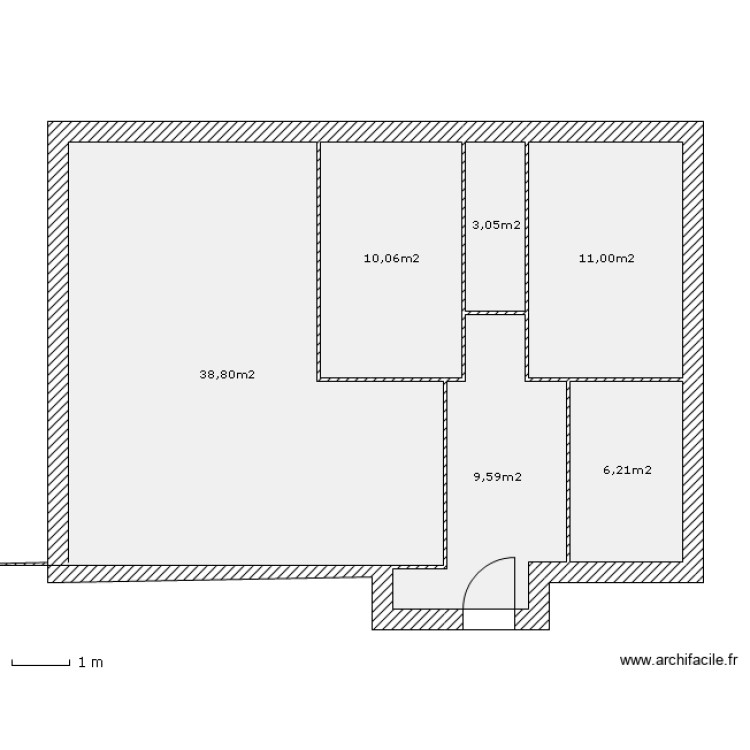 Plan. Plan de 0 pièce et 0 m2